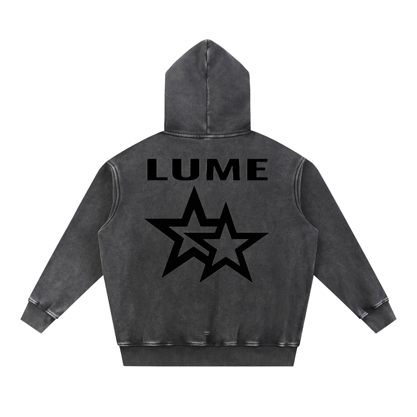 Washed Fleece Oversize Hoodie