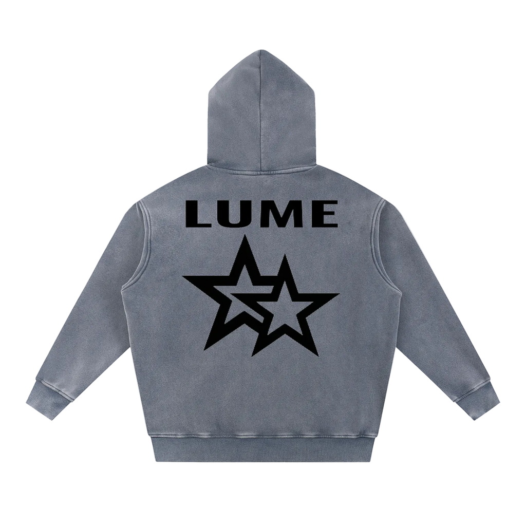Washed Fleece Oversize Hoodie