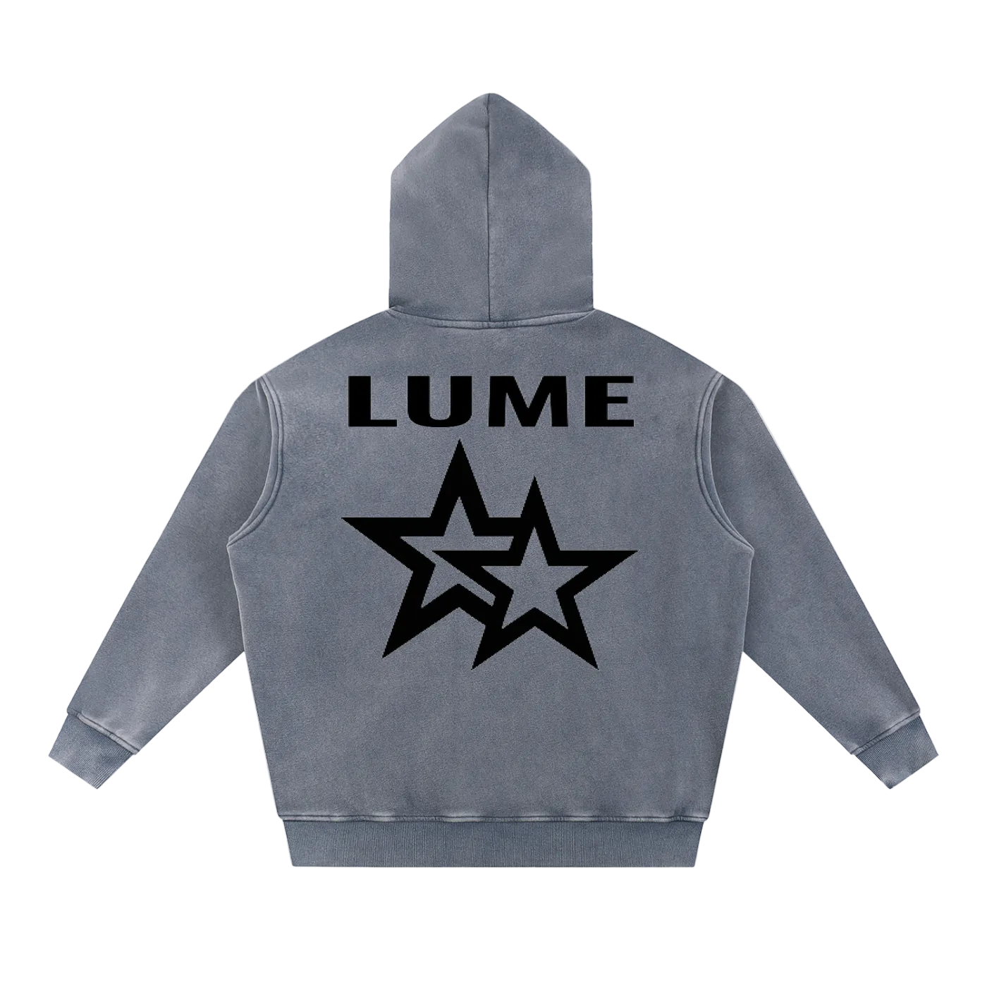 Washed Fleece Oversize Hoodie
