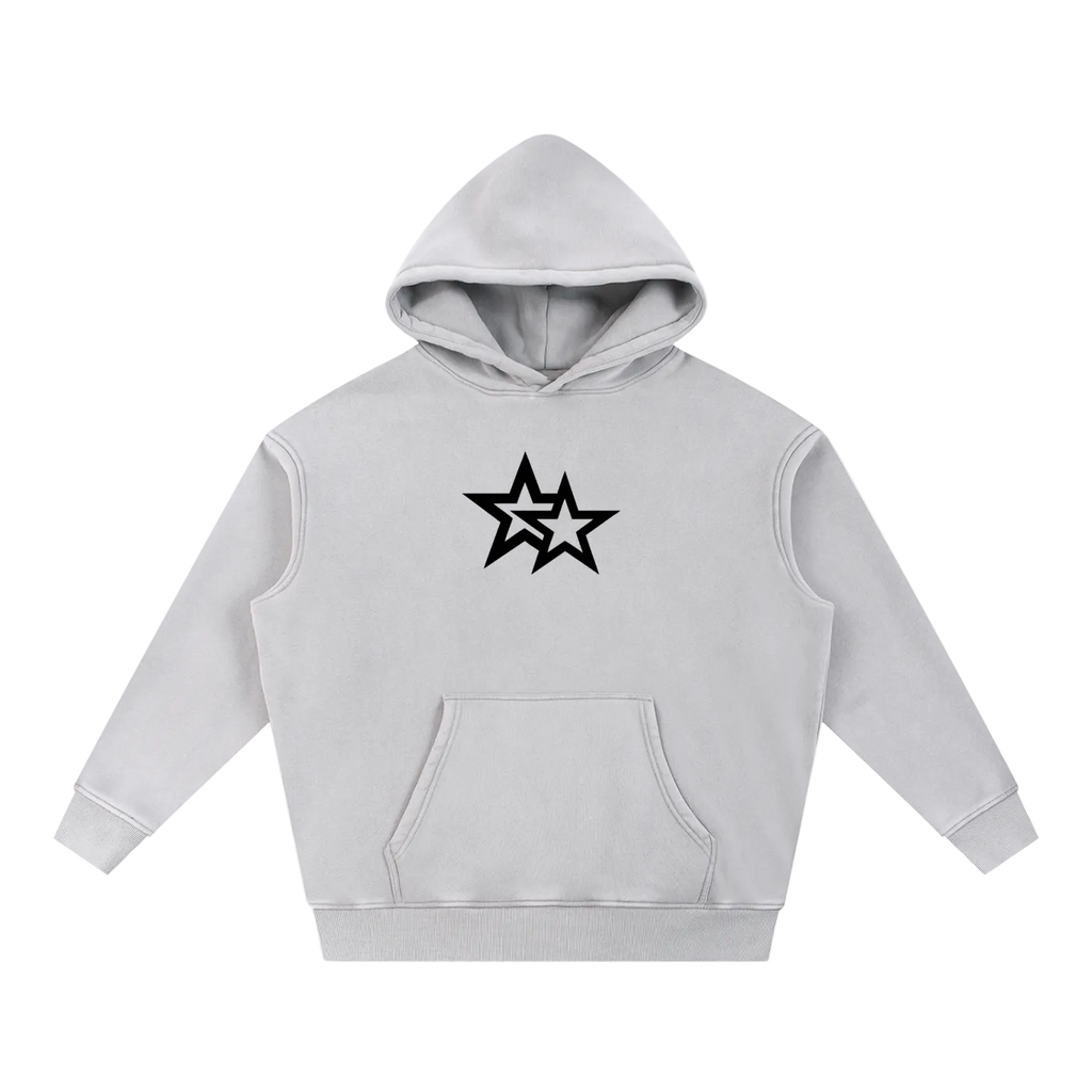 Washed Fleece Oversize Hoodie