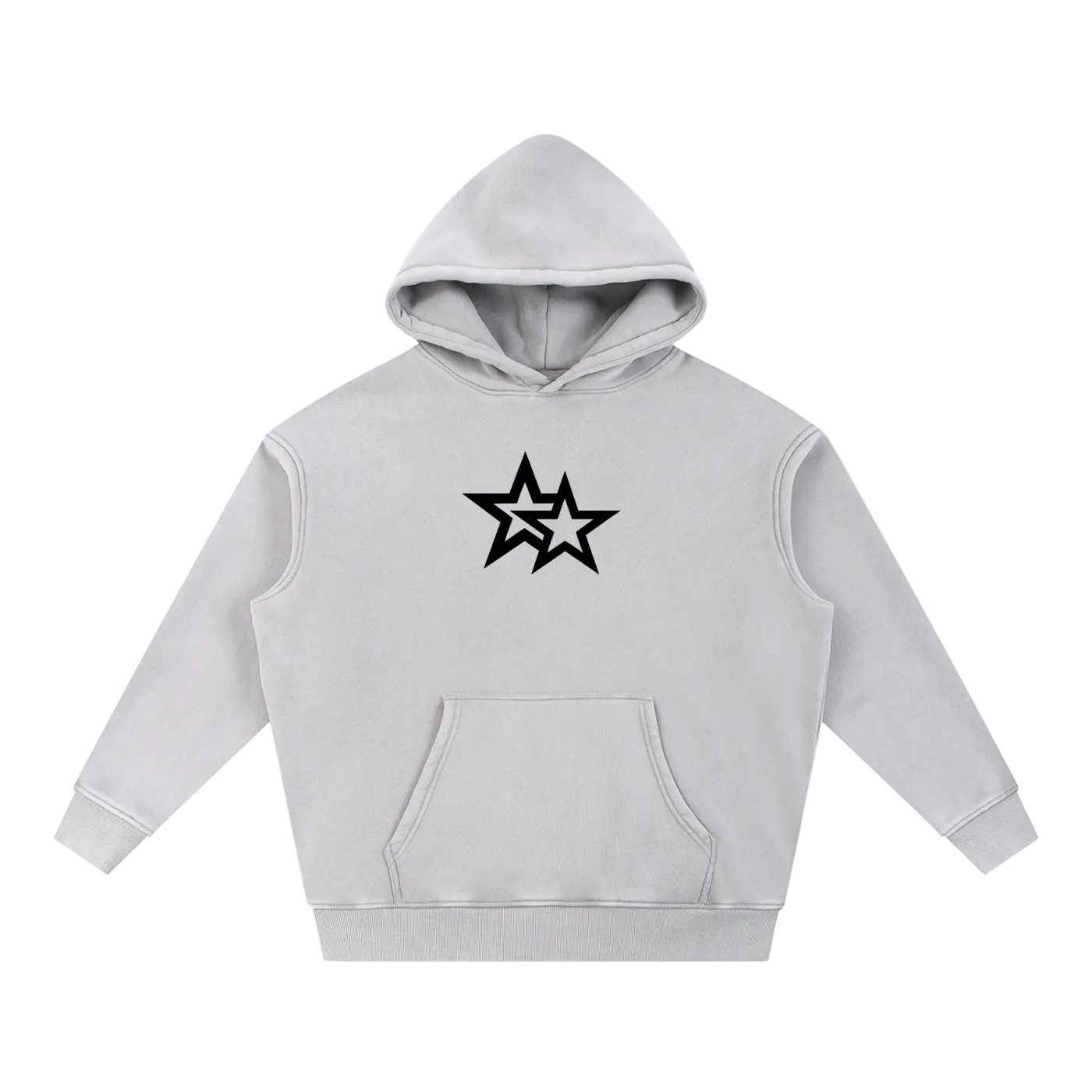 Washed Fleece Oversize Hoodie